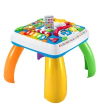 费雪多功能宝宝学习桌游戏桌 - 双语玩具