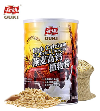 谷旗燕麦高钙植物粉-原装进口 全家人的营养早餐