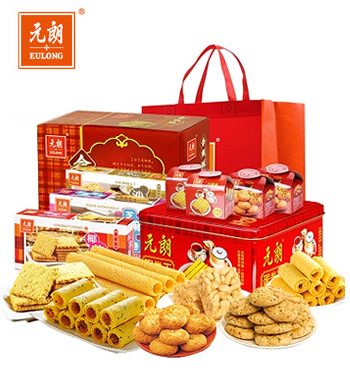 香港元朗 糕点小吃大礼包-粤港澳经典小吃 9盒装