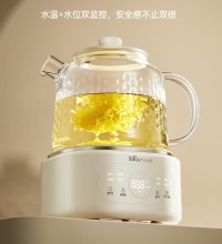 小熊 全玻璃恒温养生壶 - 一炉多用，每一口都安心