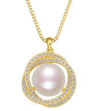 周六福 S925银珍珠项链 - 优雅气质 闪耀动人