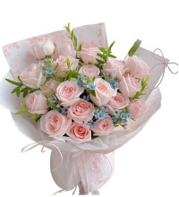 朝朝暮暮 - 粉玫瑰19枝