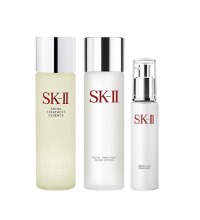 SK-II神仙水护肤品套装 - 神仙水230ml+清莹露230m+晶致乳100ml