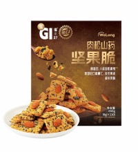 肉松山药坚果脆 - 咸香可口 片片酥脆
