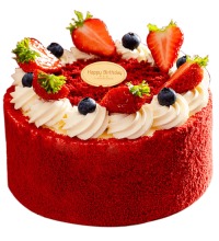 北京味美多-大都会红丝绒蛋糕 - 巧克力红丝绒+芝士奶油