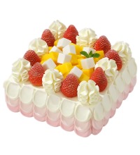 好利来-芒香莓满蛋糕 - 100%动物奶油