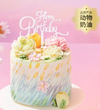 幸福西饼-莫奈花园 - 以蛋糕为画布 以奶油为画笔 印象大师匠心制作