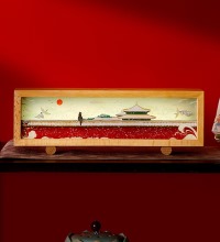 故宫木质氛围拍拍灯 - 小夜灯 床头摆件 3色灯管