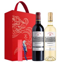 拉菲传奇波尔多葡萄酒礼盒 - 干红+干白