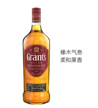 格兰（Grant's）苏格兰威士忌 - 英国进口 1L