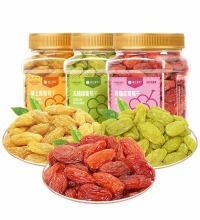 楼兰蜜语葡萄干（3罐1500g） - 无核白 树上黄 玫瑰红