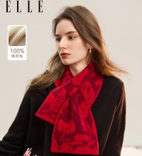 短款羊毛针织围巾 - 秋冬季百搭保暖